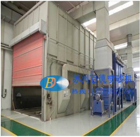 蜂窩地板噴砂房 蜂窩地板回收噴砂房